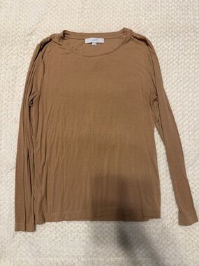 LOFT Long Sleeve Crew Neck Tee